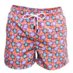 The Beach Turtle Orange Swim Short