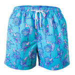 The Pedro Parrot Blue Swim Short
